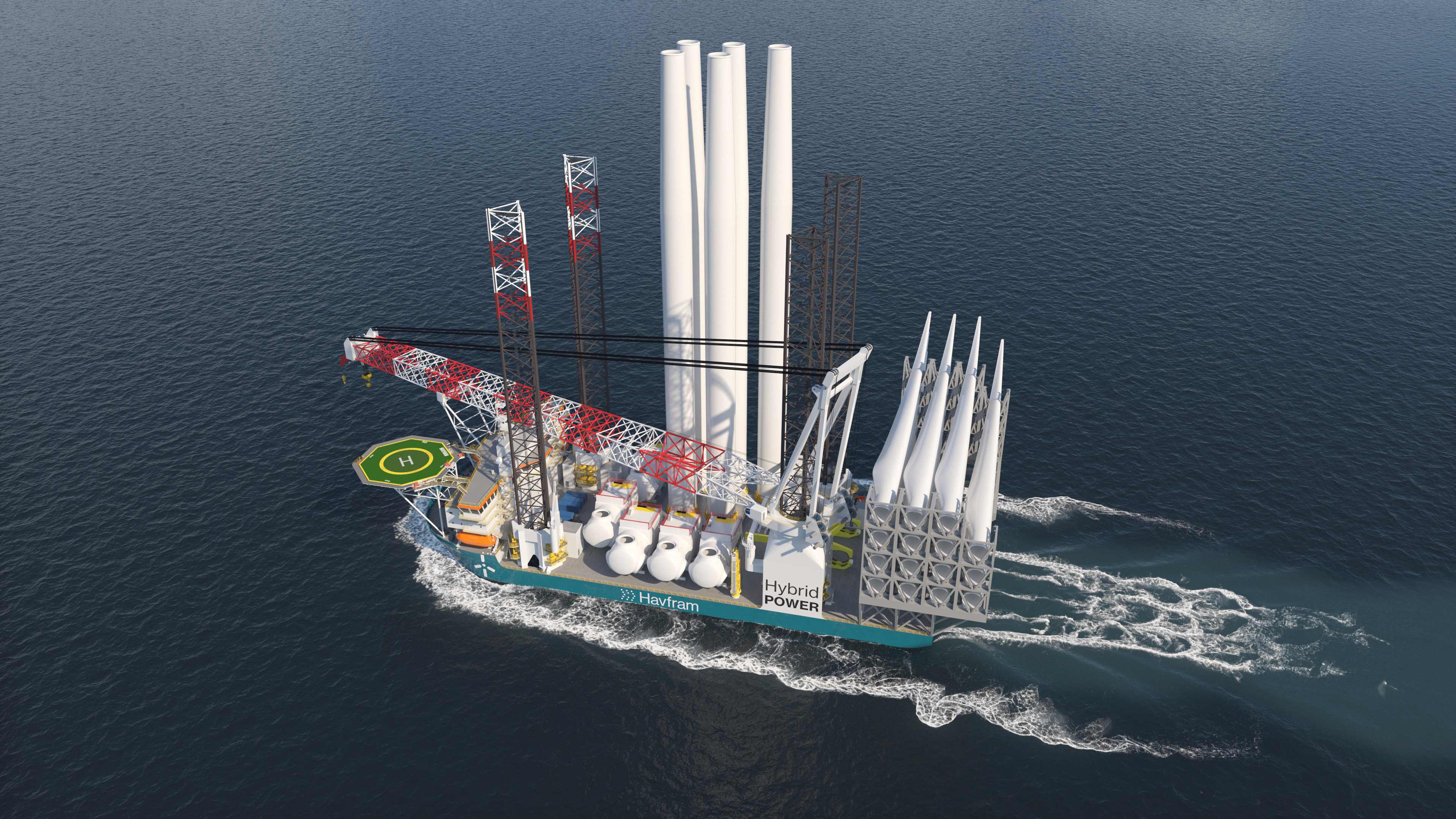Glamox lands contract to light Havfram Wind’s two next-generation Wind Turbine Installation Vessels