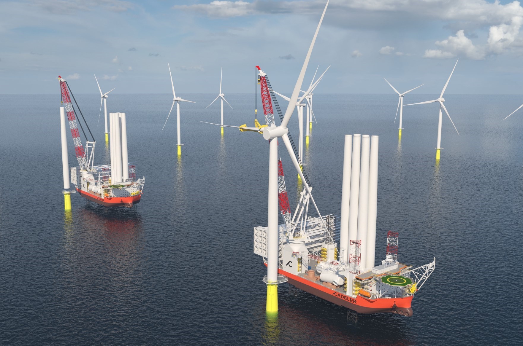Glamox to light 100 wind turbine platforms for the Sofia Offshore Wind Farm