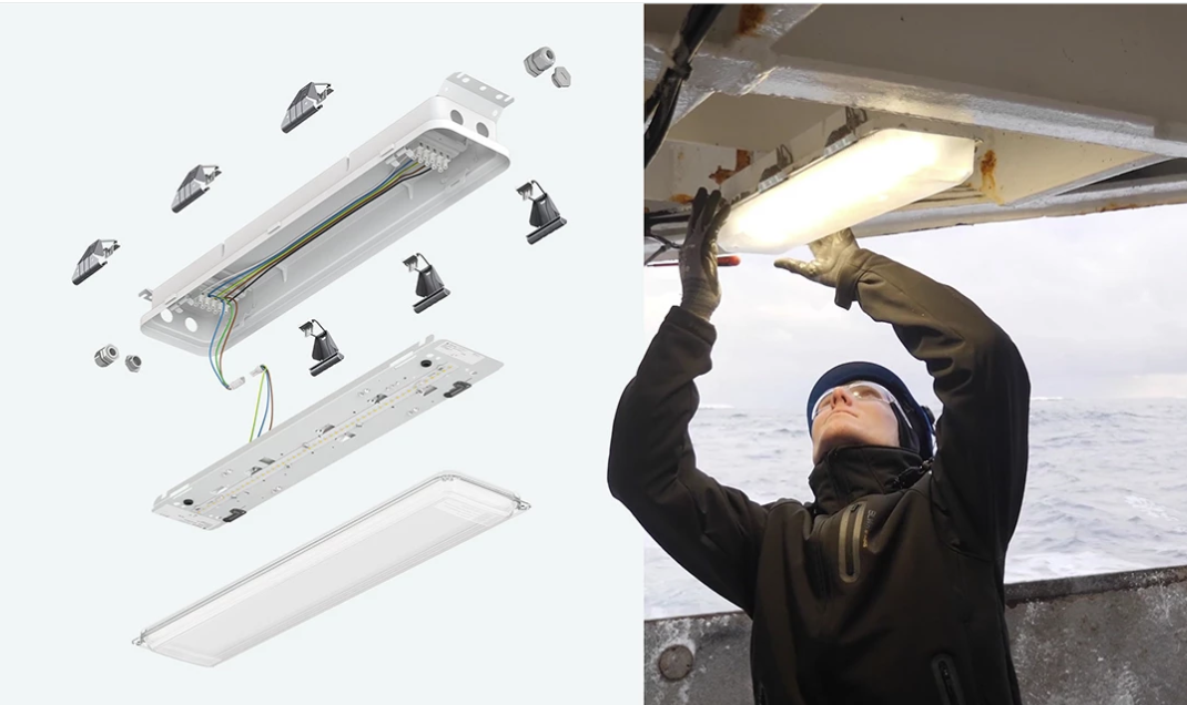 Retrofit made easy with Glamox light design