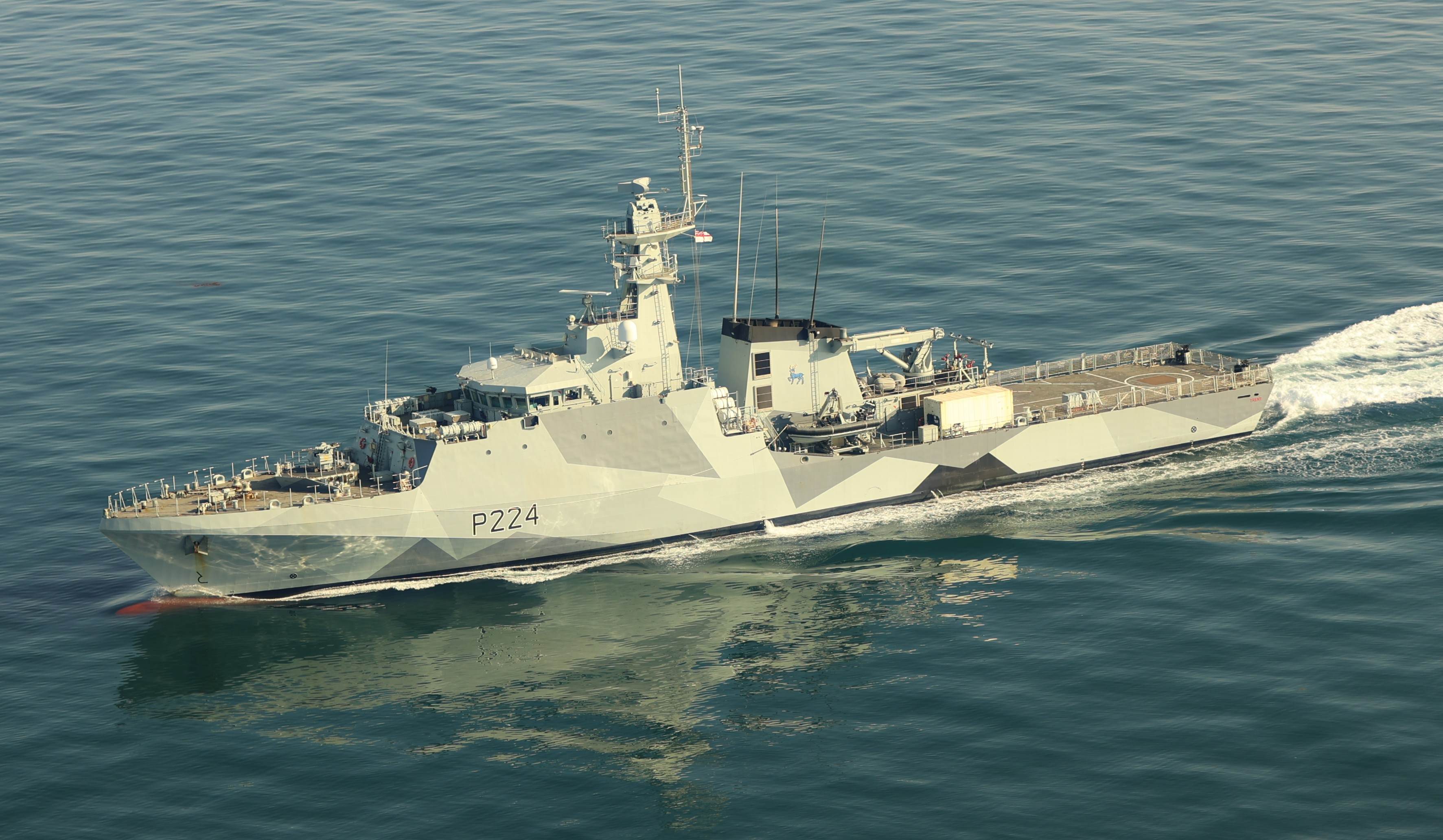 HMS Trent at Sea.JPG