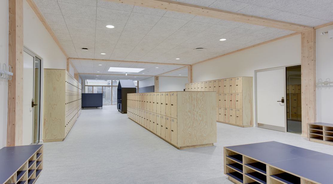 Sanitär- und Umkleideräume  