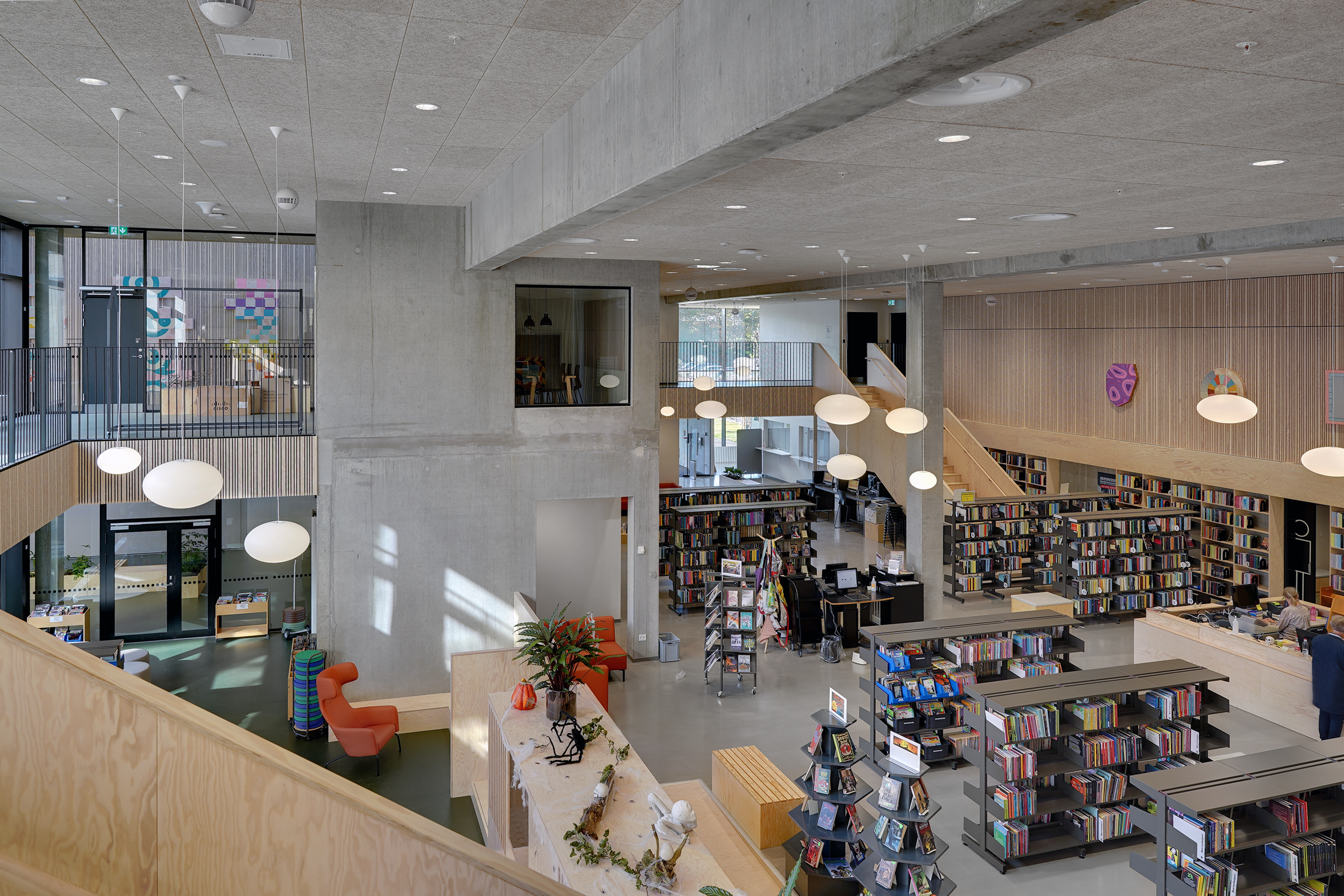 Bibliotheken und Hörsäle 