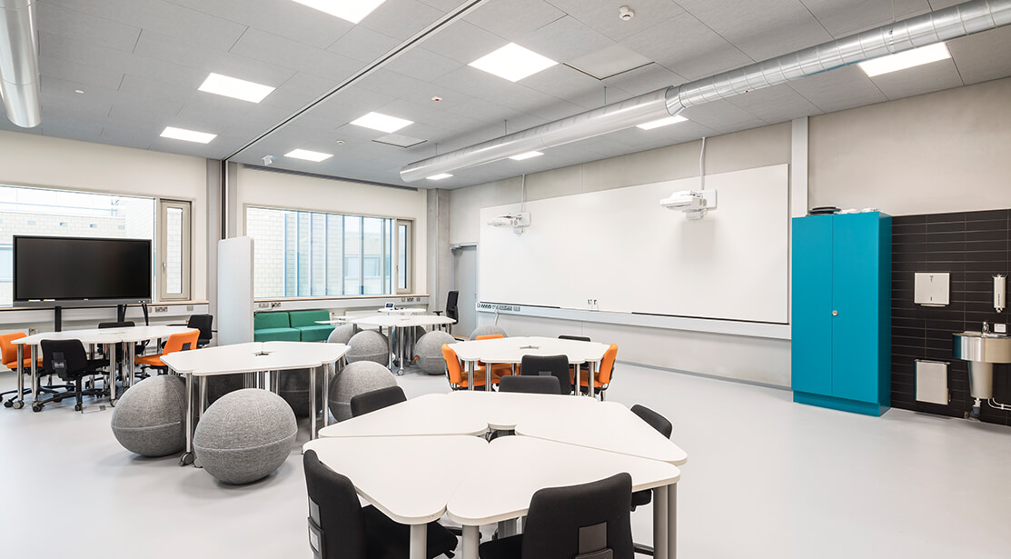 Beleuchtung im Klassenzimmer  