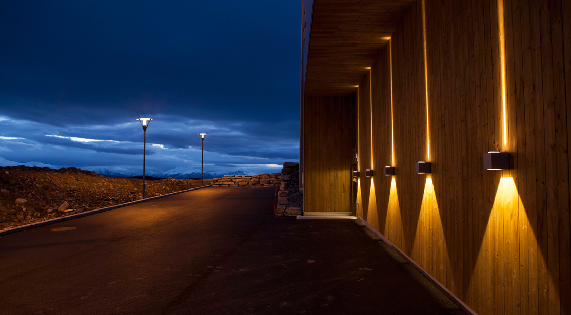 Outdoor on sale building lights