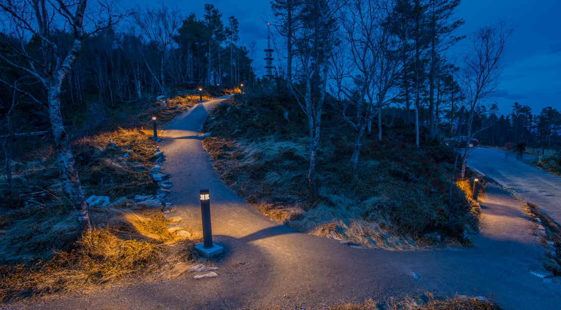 Park, wandel- en fietspaden