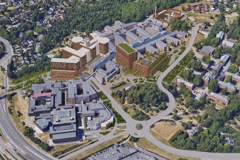 Oslo Universitetshospital Rikshospitalet får smart belysning fra det 21. århundrede