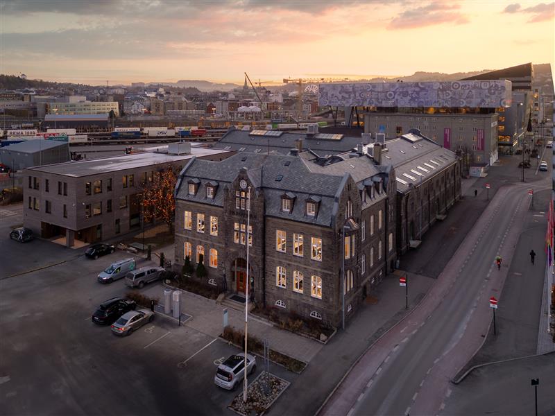 Historisk bygg møter moderne belysning i Tollboden, Trondheim