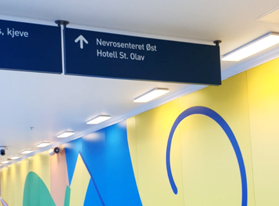 Ved bruk av LED-kit sparer Nevrosenteret  energi