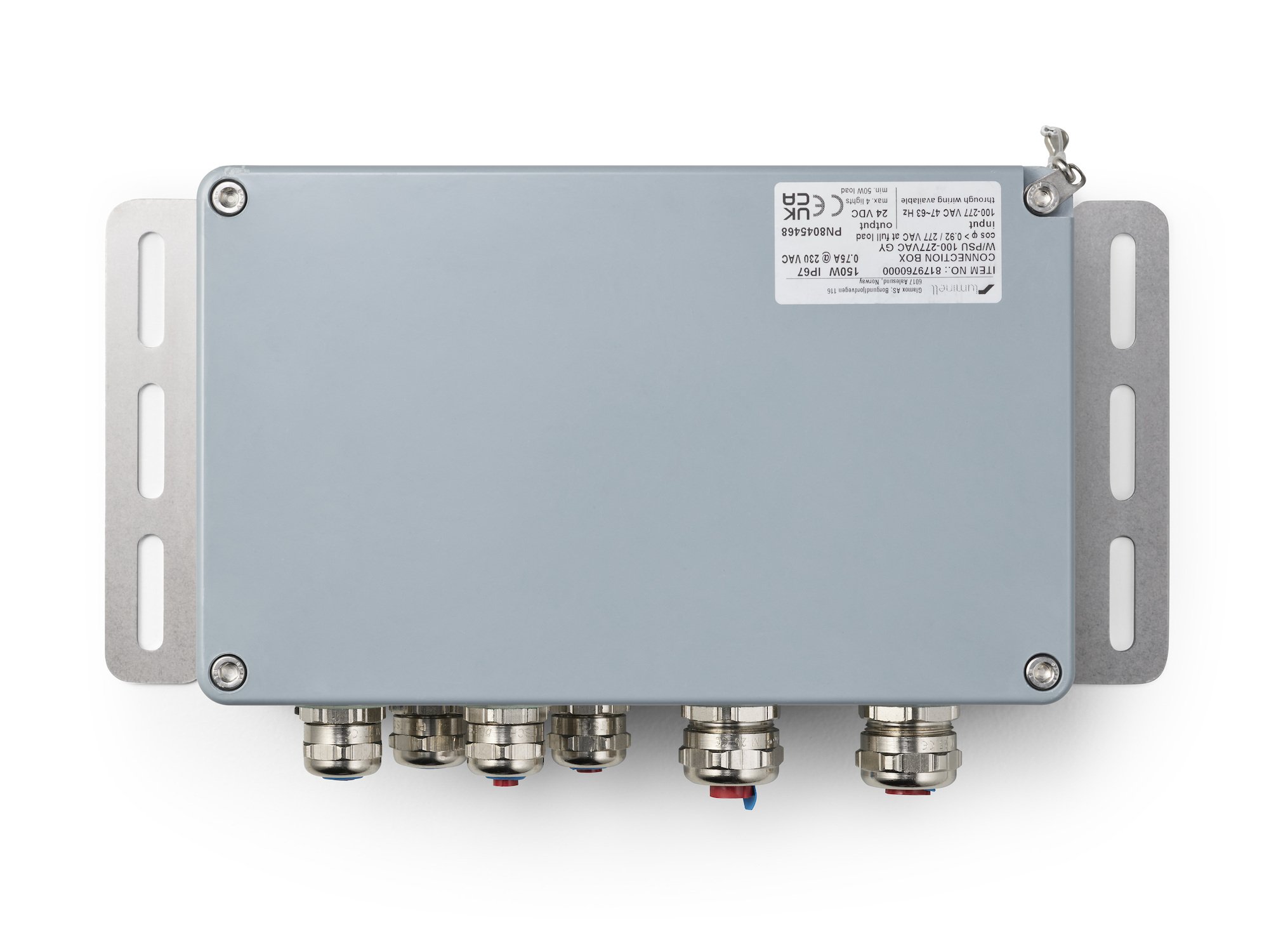爆売り！ 24VDC 100-277VAC PSU 150W w/ Box Junction 4xM20 GY 2xM25 椅子