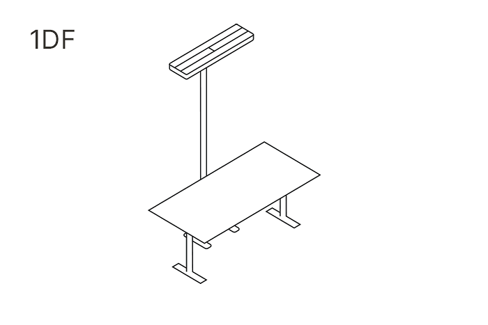 Adapt-F 1 Desk Front