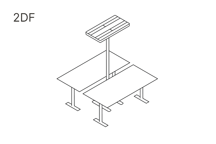 Adapt-F 2 Desk Front