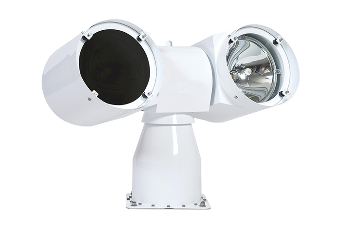 LN0251 (1 = white light, 2 = UV light; from the view of the searchlight from left to right)