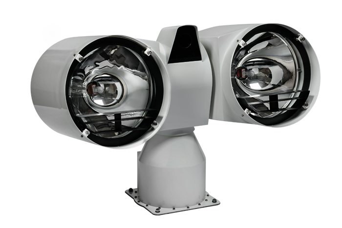 LN0382 (1 = white light, 2 = UV light; from the view of the searchlight from left to right)