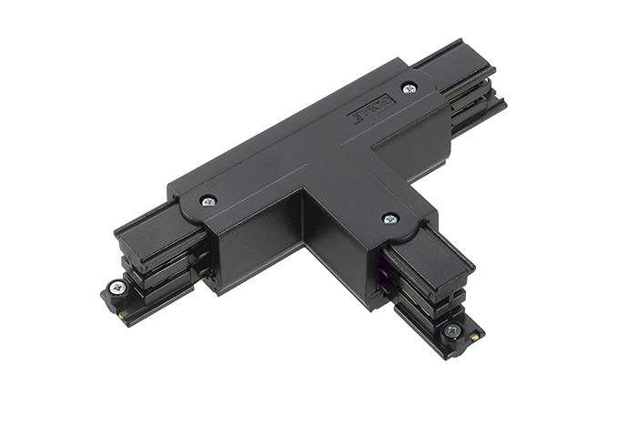 TRACK T-CONNECTOR R/R BL