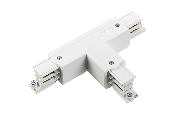 TRACK T-CONNECTOR R/R WH
