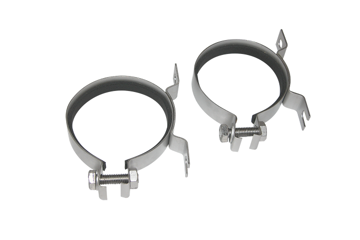 i25 SUSPENSION CLAMP STAINLESS STEEL (2pcs)