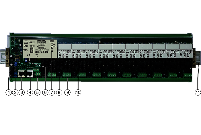 ITNL-10-D-230 NL95 INPUT MODULE 230/115V-120V AC