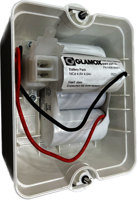 BATTERY UNIT (EB) 4,8V 4Ah 4P MAX/GRX3 T8/LED(1.4.15->/LED<-7.12.20)