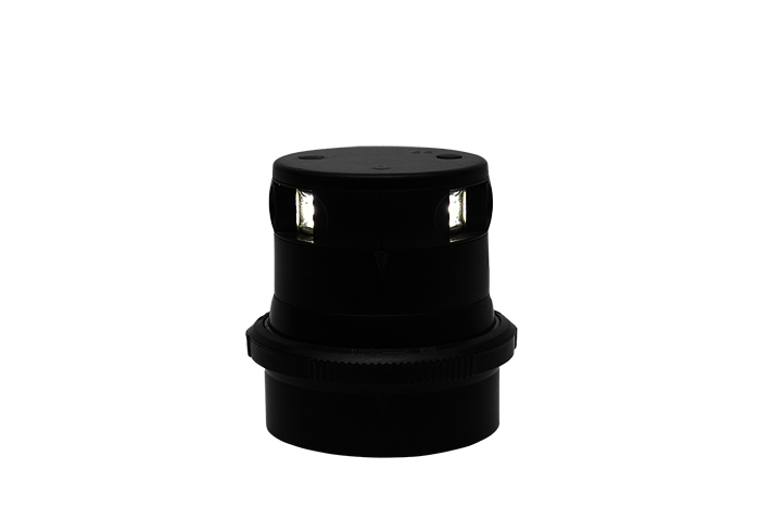 34 MASTHEAD, 12/24 V, BLACK, MAST-MOUNT, QUICFITS