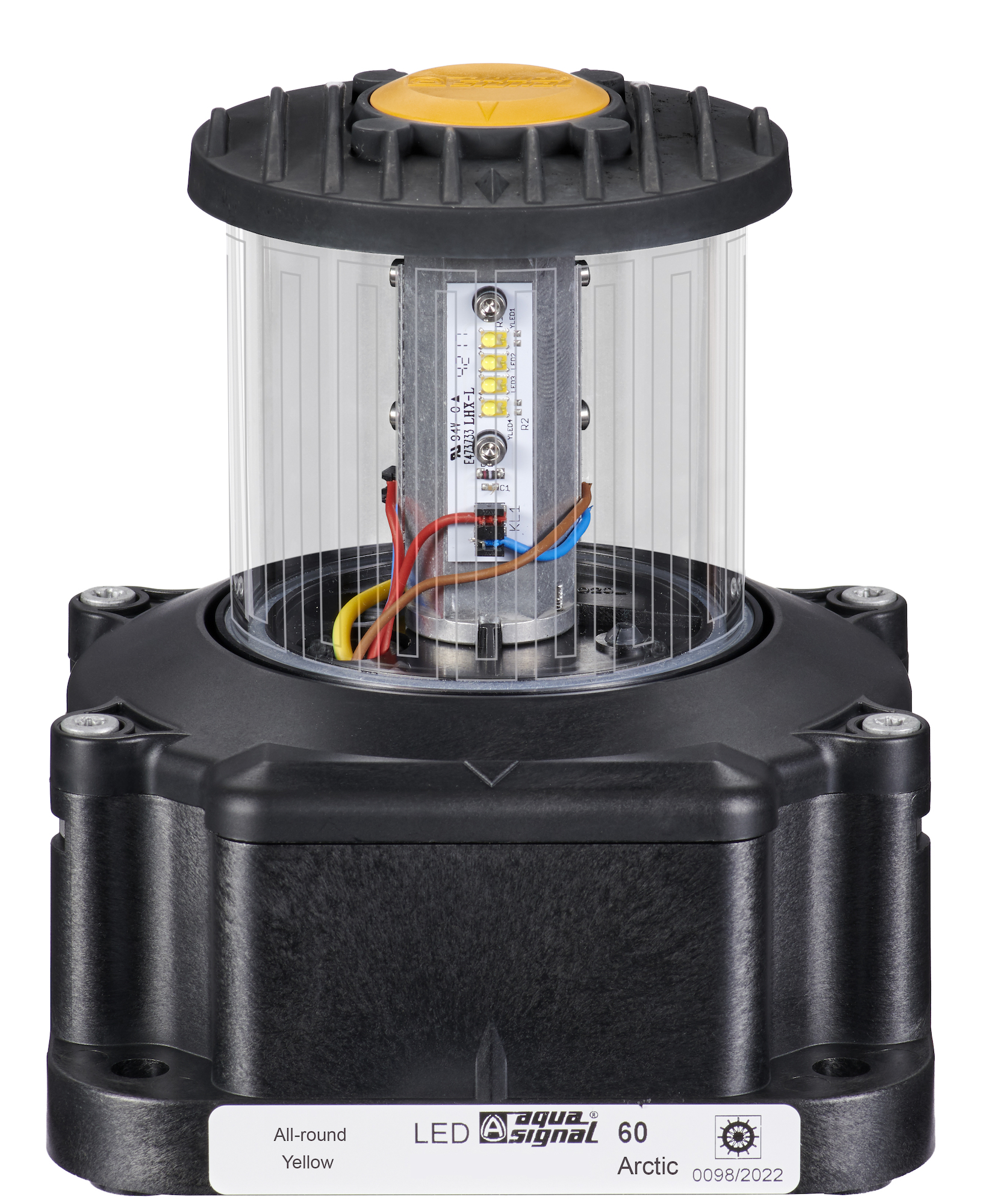 60 ARCTIC LED A/R YELLOW 360° 115-230 VAC 60 ARCTIC LED A/R YELLOW 360° 115-230 VAC