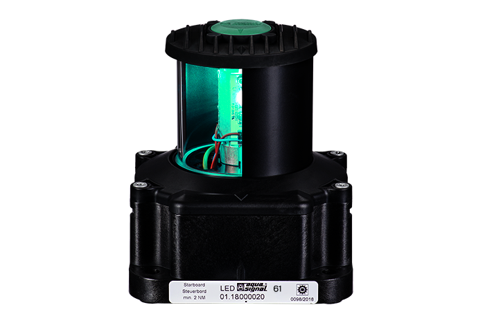 61 LED STB GREEN 112.5° 115-230VAC