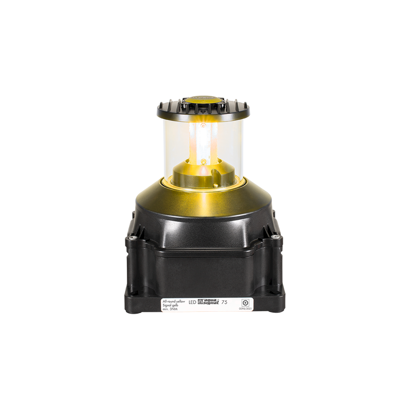 75 LED A/R YELLOW 360&#176; 115-230VAC