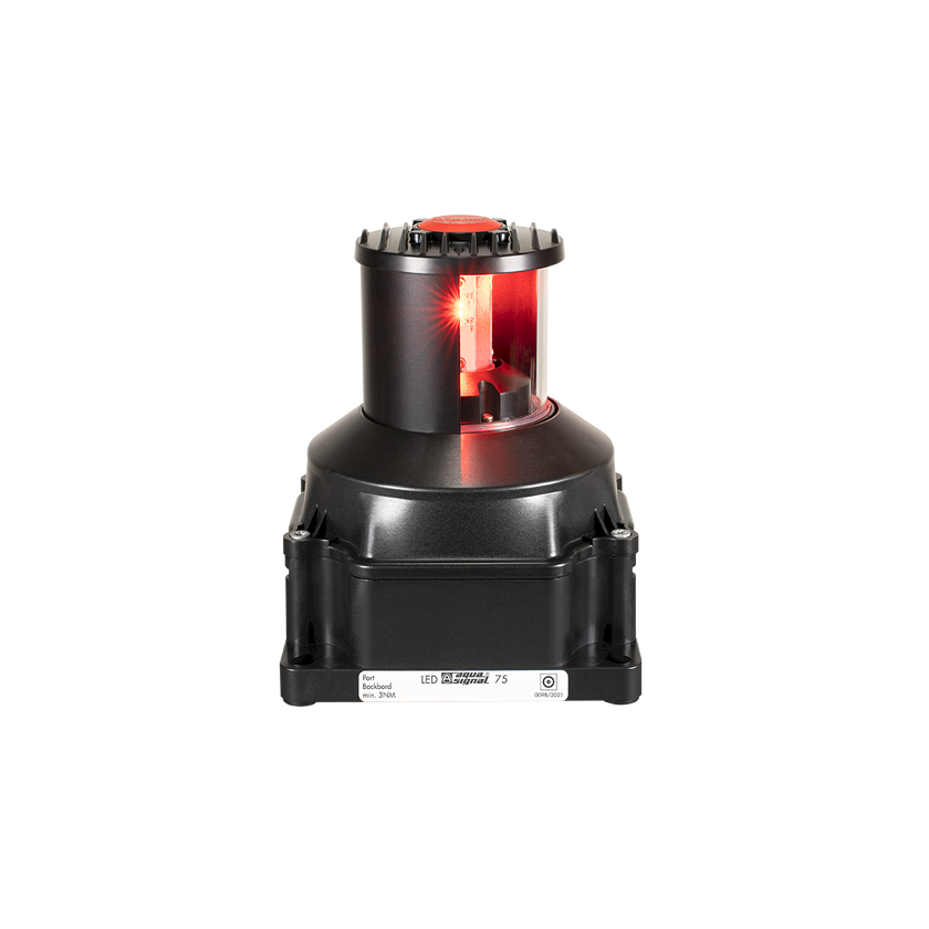 75 LED PORT RED 112.5&#176; 115-230VAC