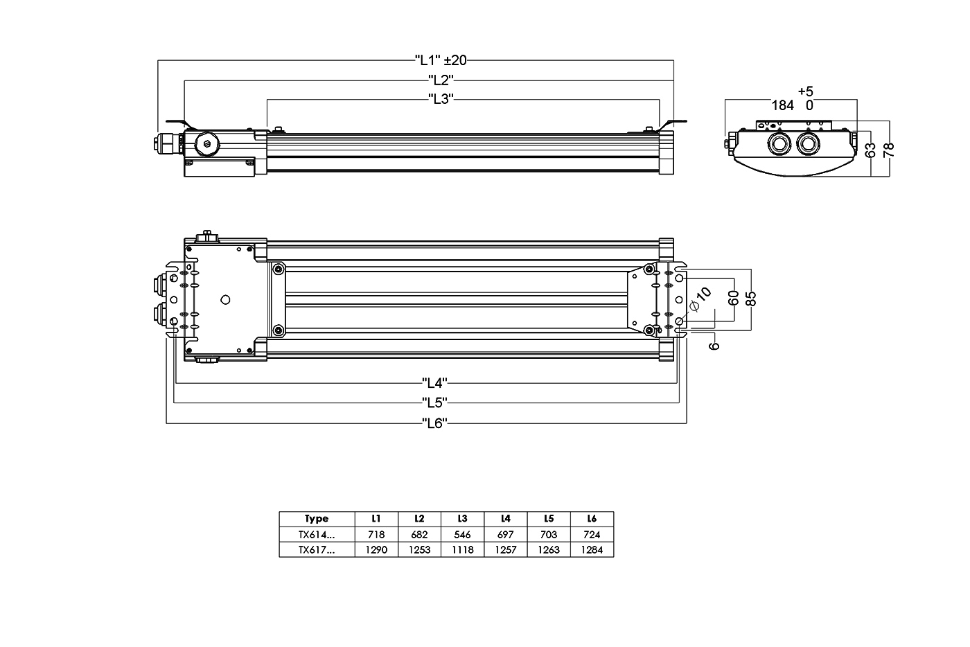 TX61-1200 4500 HF 840 M25 GL